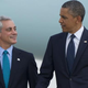 Chicago Mayor Rahm Emanuel and President Barack Obama. Emanuel was Obama’s first White House chief of staff.
Saul Loeb/AFP/Getty Images